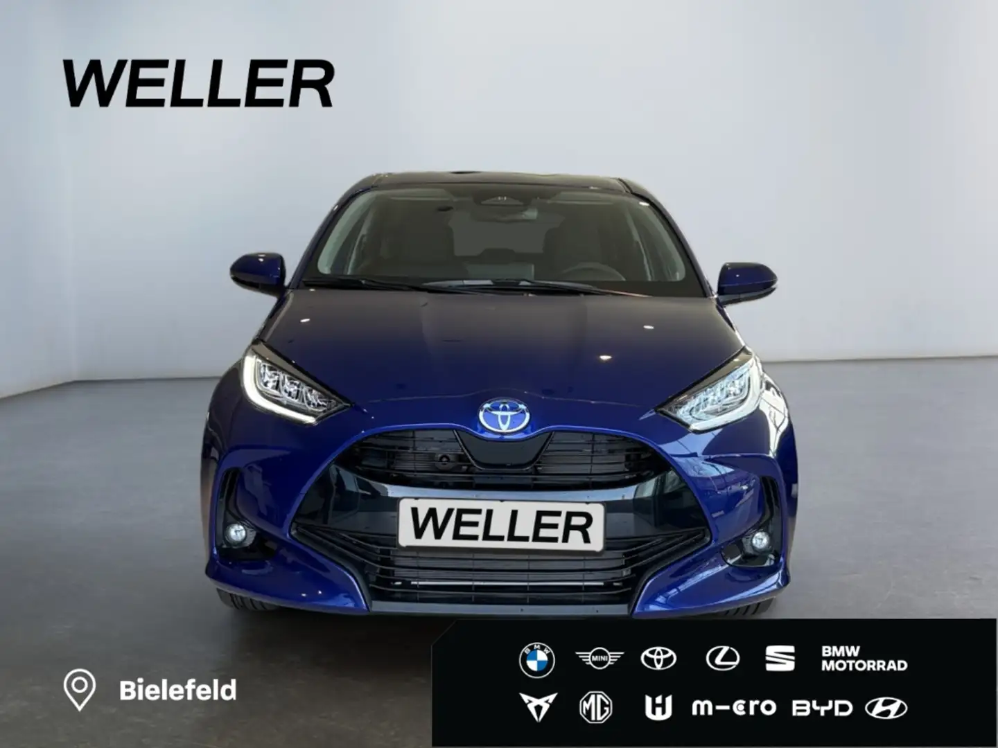 Toyota Yaris Hybrid 116 1.5 Teamplayer *Comfort Paket* Blauw - 2
