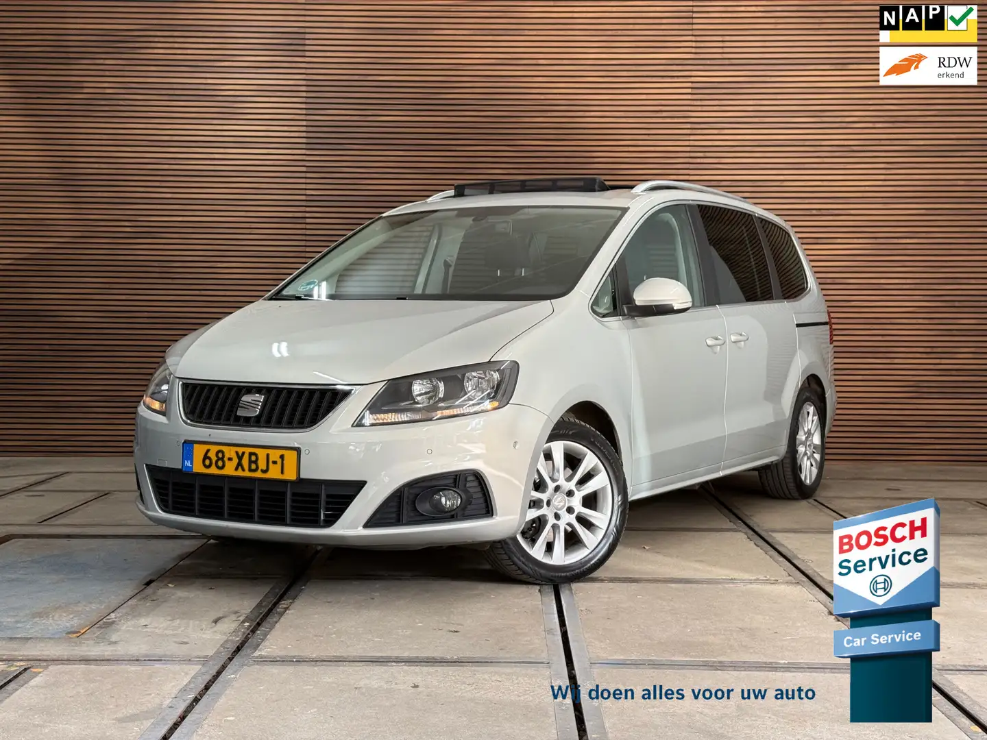 SEAT Alhambra 1.4 TSI Style 7p | Pano | Climate | Navi | Elektr. Grijs - 1