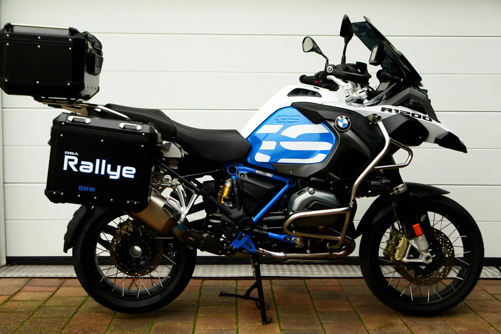 BMW R 1200 GS Adventure R1200GS RALLY ABS ESA TFT Blanco - 1