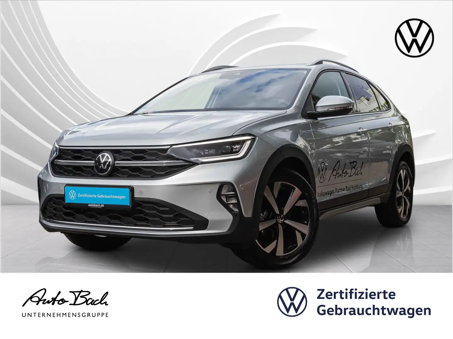 Volkswagen Taigo 1.0 TSI DSG Style, Navi, LED-Matrix, Rückf Zilver - 1