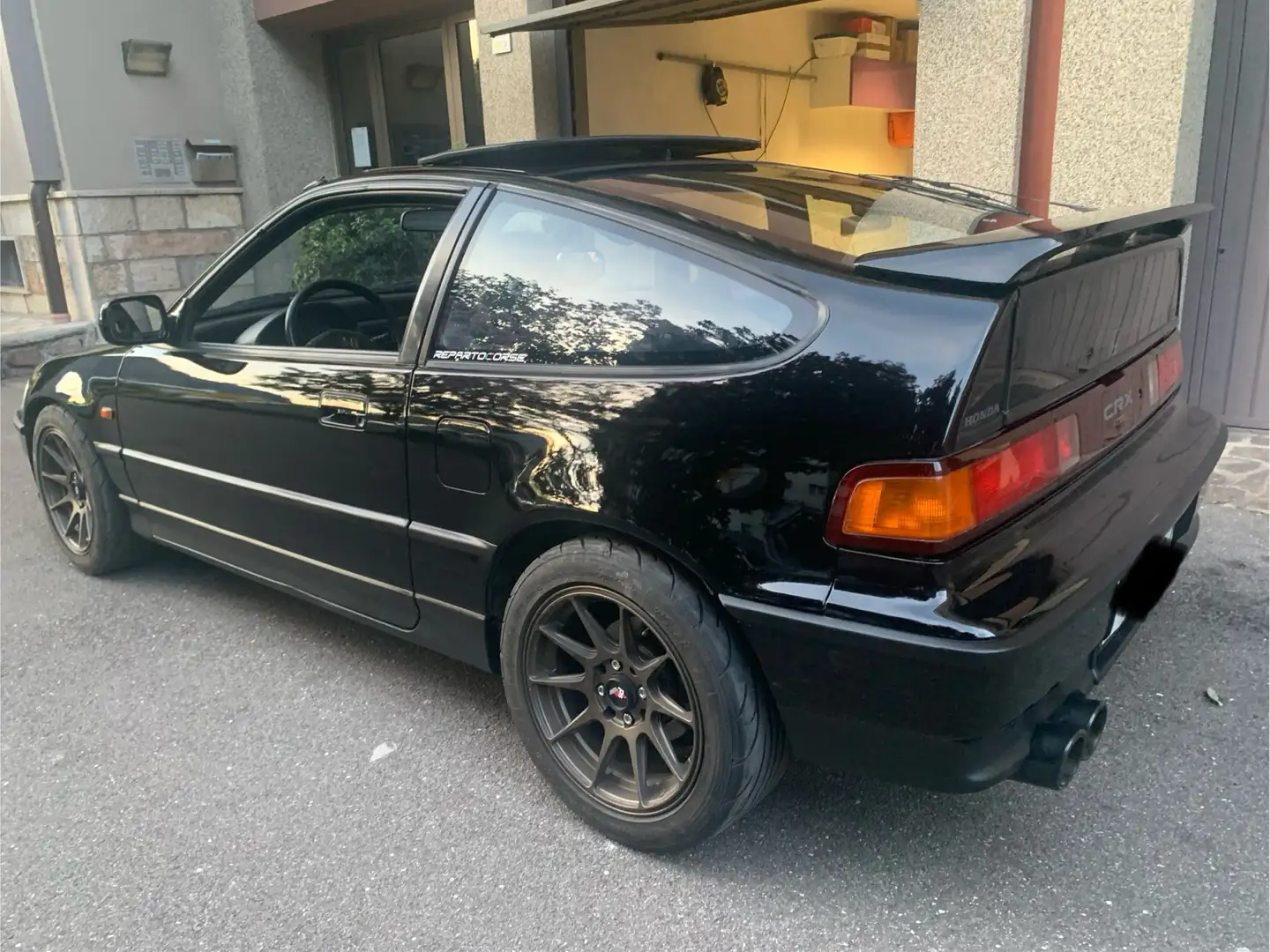 Honda CRX 1.6 vtec cat. Чорний - 1