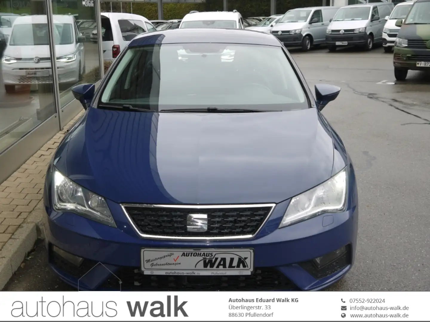 SEAT Leon 2.0 TDI Style Beats SH APS Blau - 1