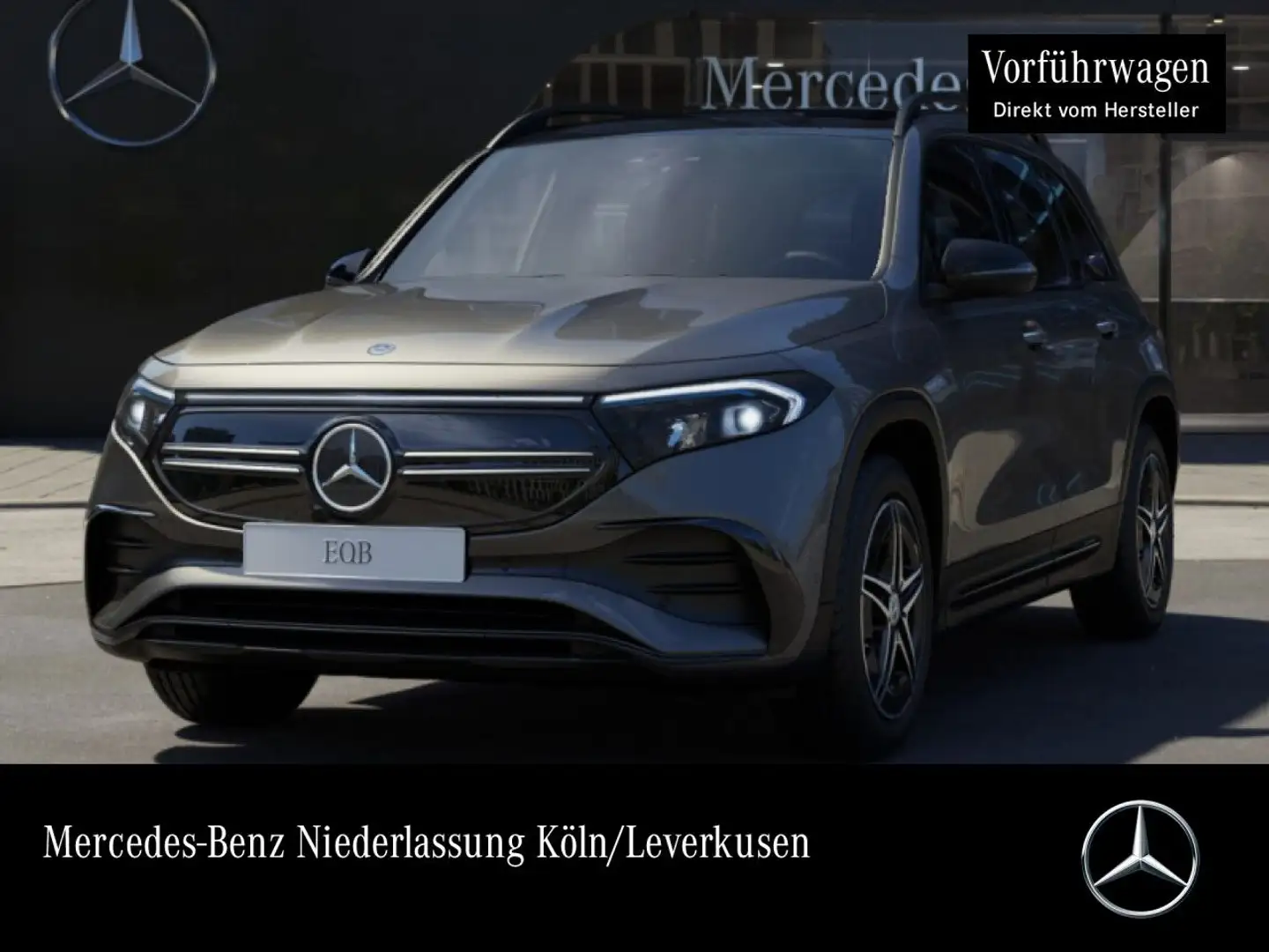 Mercedes-Benz EQB 350 4M AMG+NIGHT+PLUS-PAKET+PANO+KAMERA Grau - 1