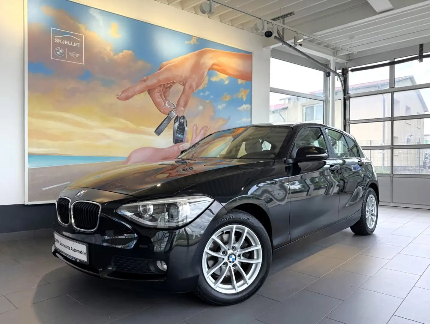 BMW 116 116i Aut. Zwart - 1