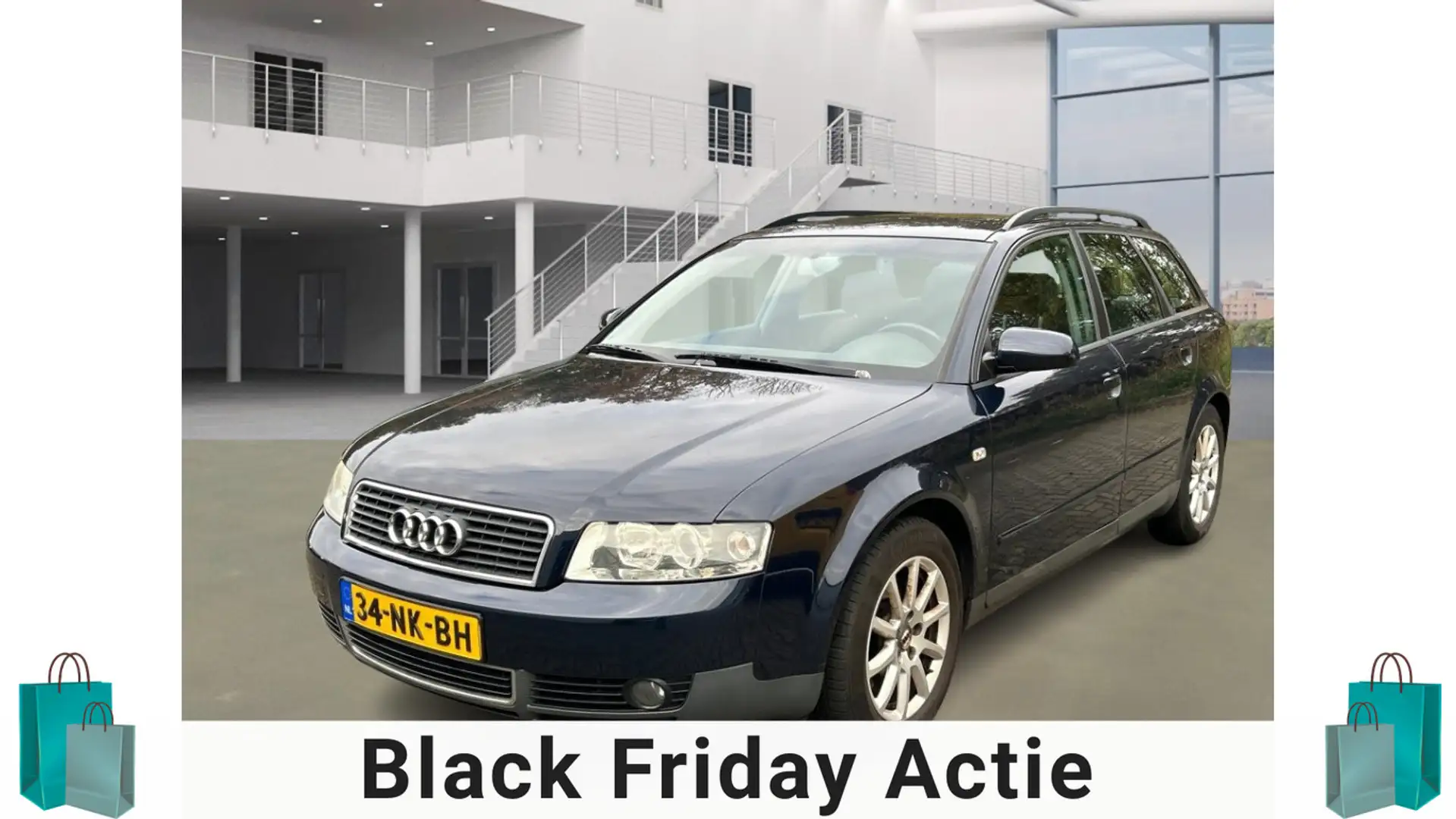 Audi A4 Avant 1.8 Turbo/CRUISE/VELGEN Blau - 1