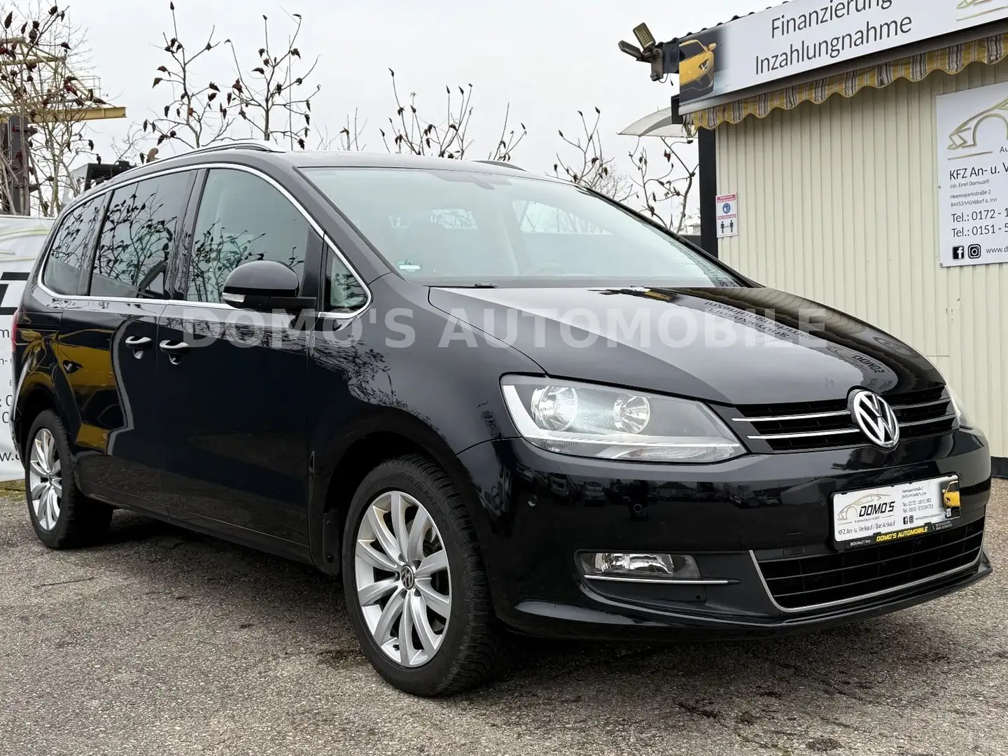 Volkswagen Sharan Highline BMT/Leder/DSG/ Schwarz - 1