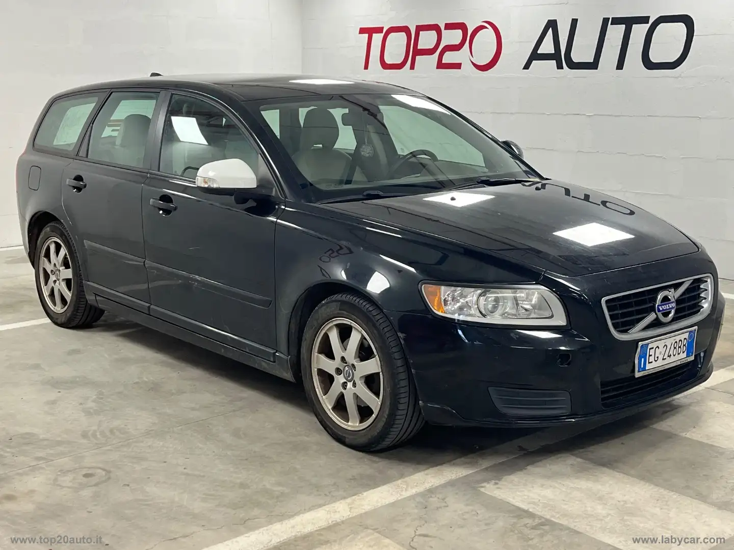 Volvo V50 D2 POLAR STATION WAGON|UNICA PROPRIETARIA Zwart - 2