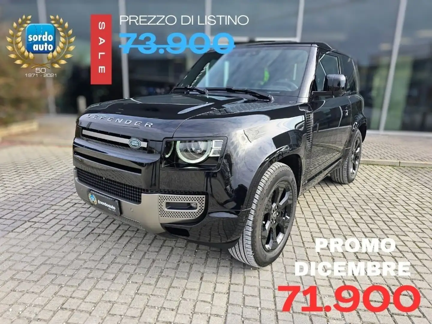 Land Rover Defender 90 3.0D I6 200 CV AWD Auto X-Dynamic SE Noir - 1