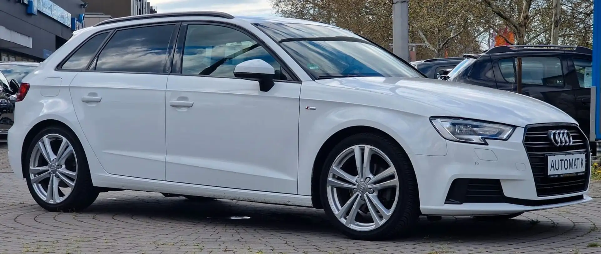 Audi A3 *S-Line*60.500KM*AUTOM.*SPORTSITZE S-LINE Weiß - 2