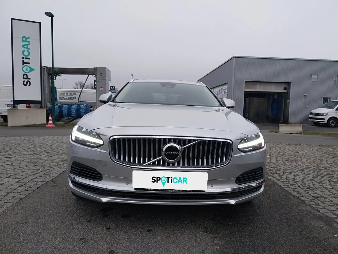 Volvo V90 T6 AWD Recharge PHEV Plus Bright Silber - 2