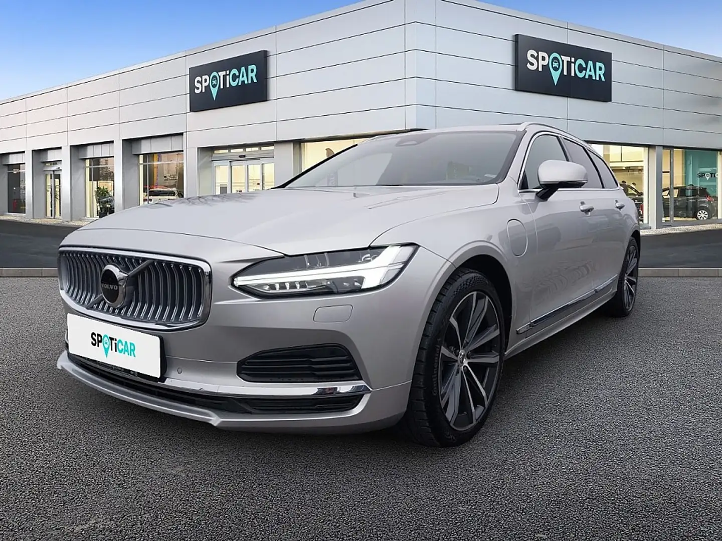 Volvo V90 T6 AWD Recharge PHEV Plus Bright Silber - 1