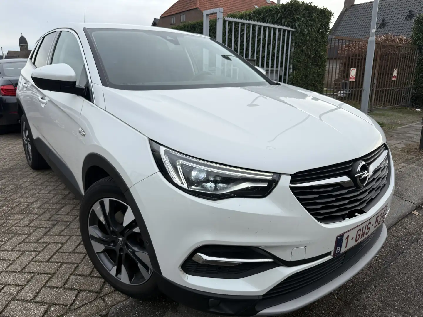 Opel Grandland X Turbo Innovation AUTOMAAT NAVI/CLIMA/xenon Weiß - 2