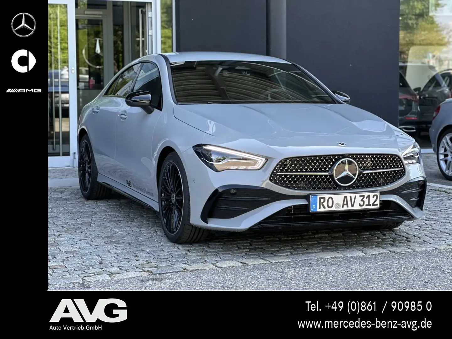 Mercedes-Benz CLA 200 CLA 200 Coupé AMG Special AHK LED Advanced Night Šedá - 2