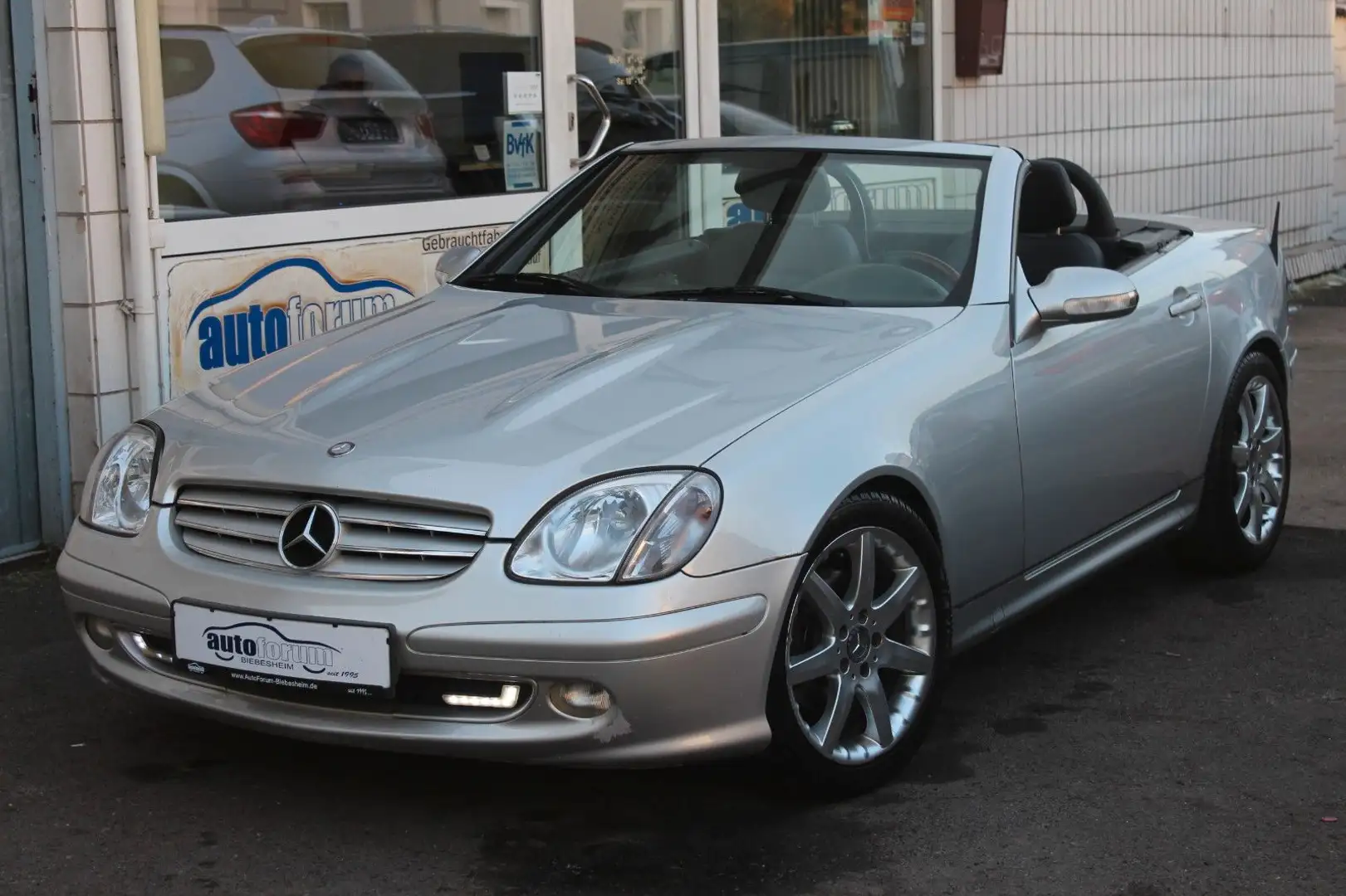 Mercedes-Benz SLK 200 Kompressor Cabrio Leder*Sitzheizung Grau - 2