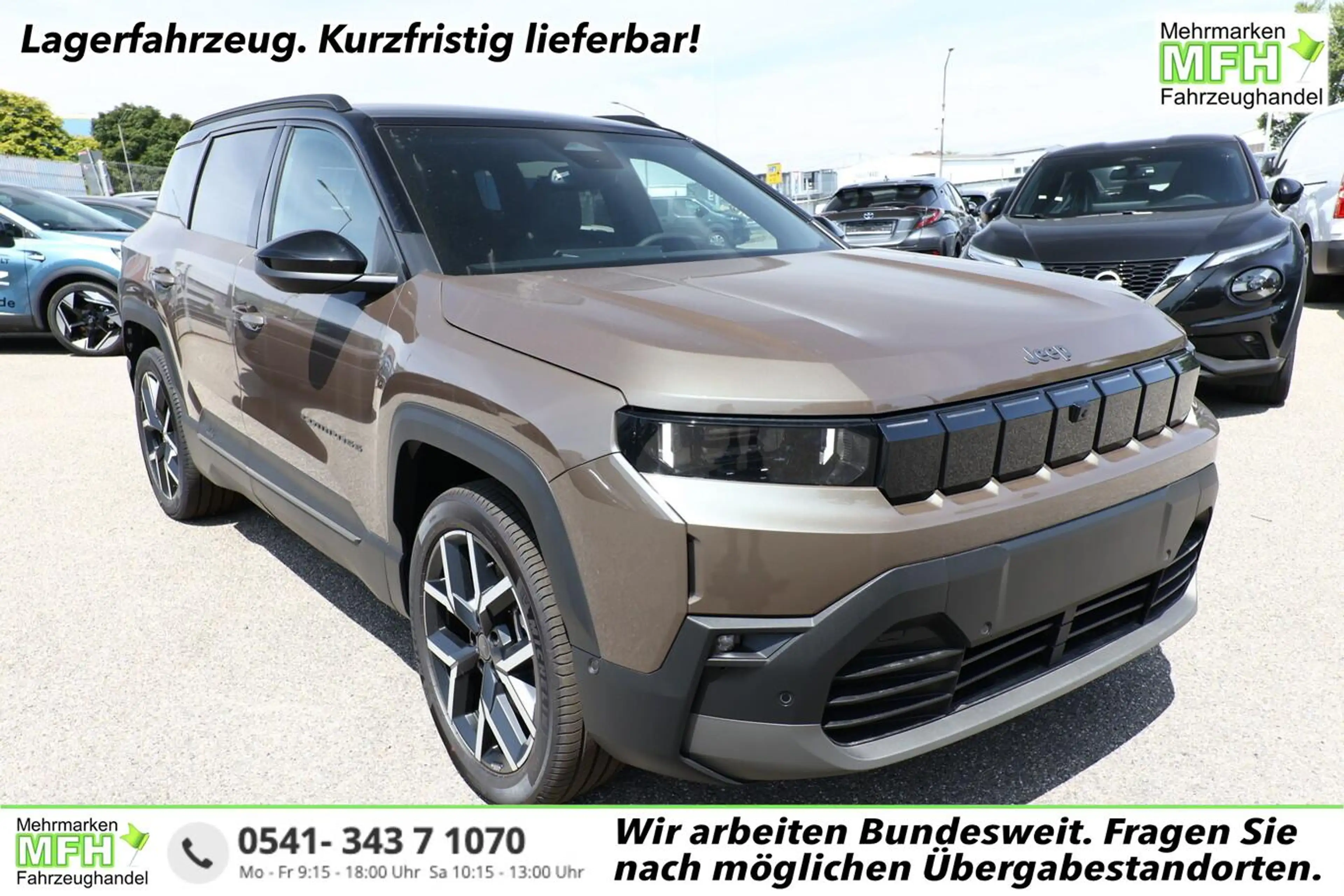 Jeep Compass First Edition 74kWh Nav Matrix eHk 360°K 157 kW...