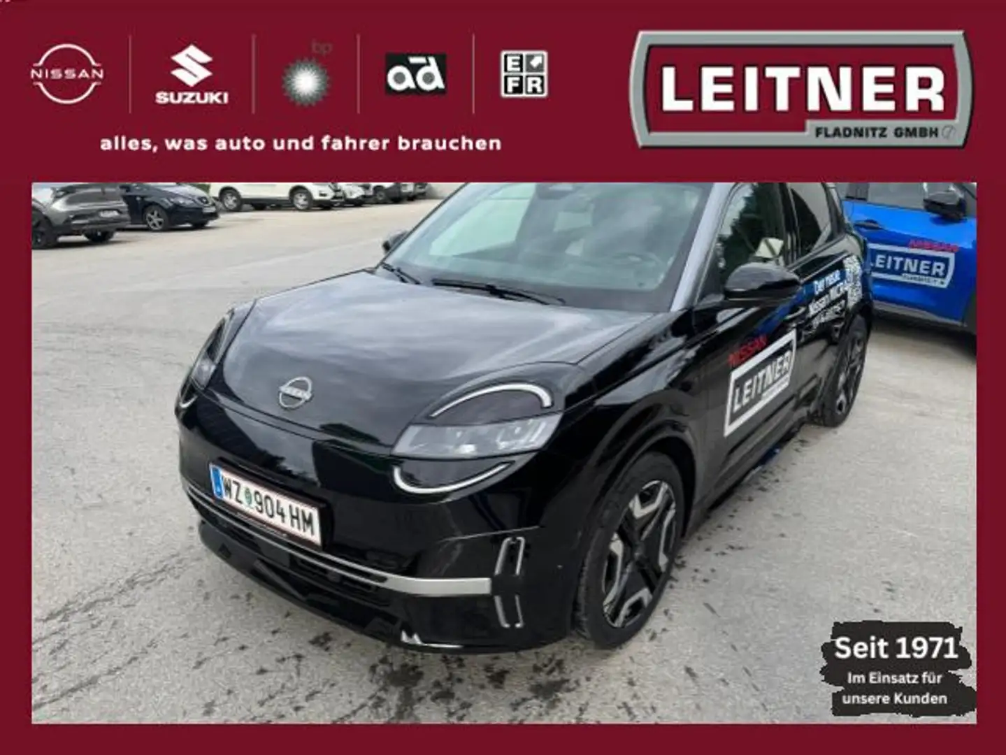 Nissan Micra Micra 52 kWh 150PS Evolve Vollausstattung!!! Schwarz - 1