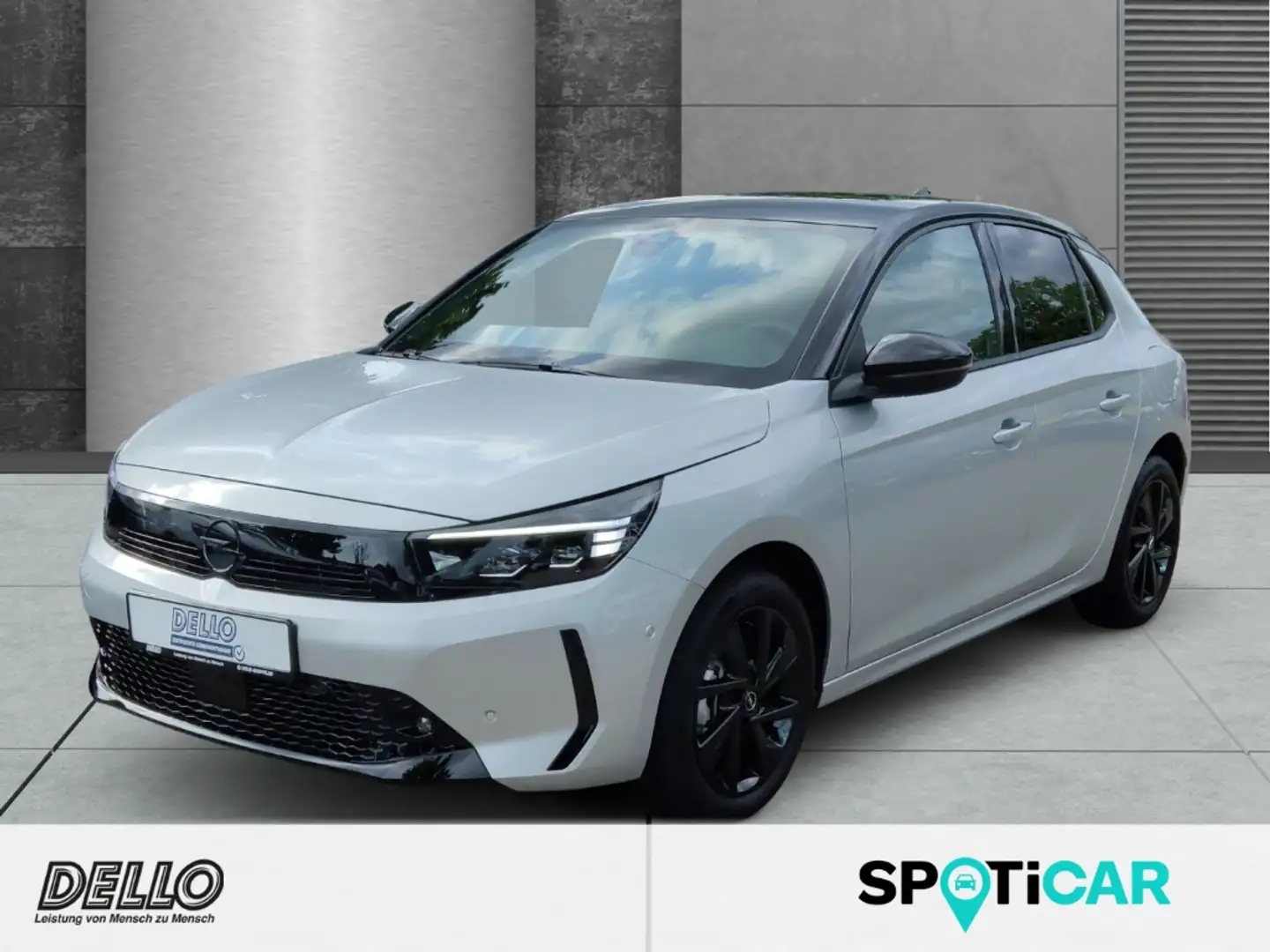 Opel Corsa GS Autom. Navi Voll-LED PDC RFK LenkradHZG LED Ble Argent - 1