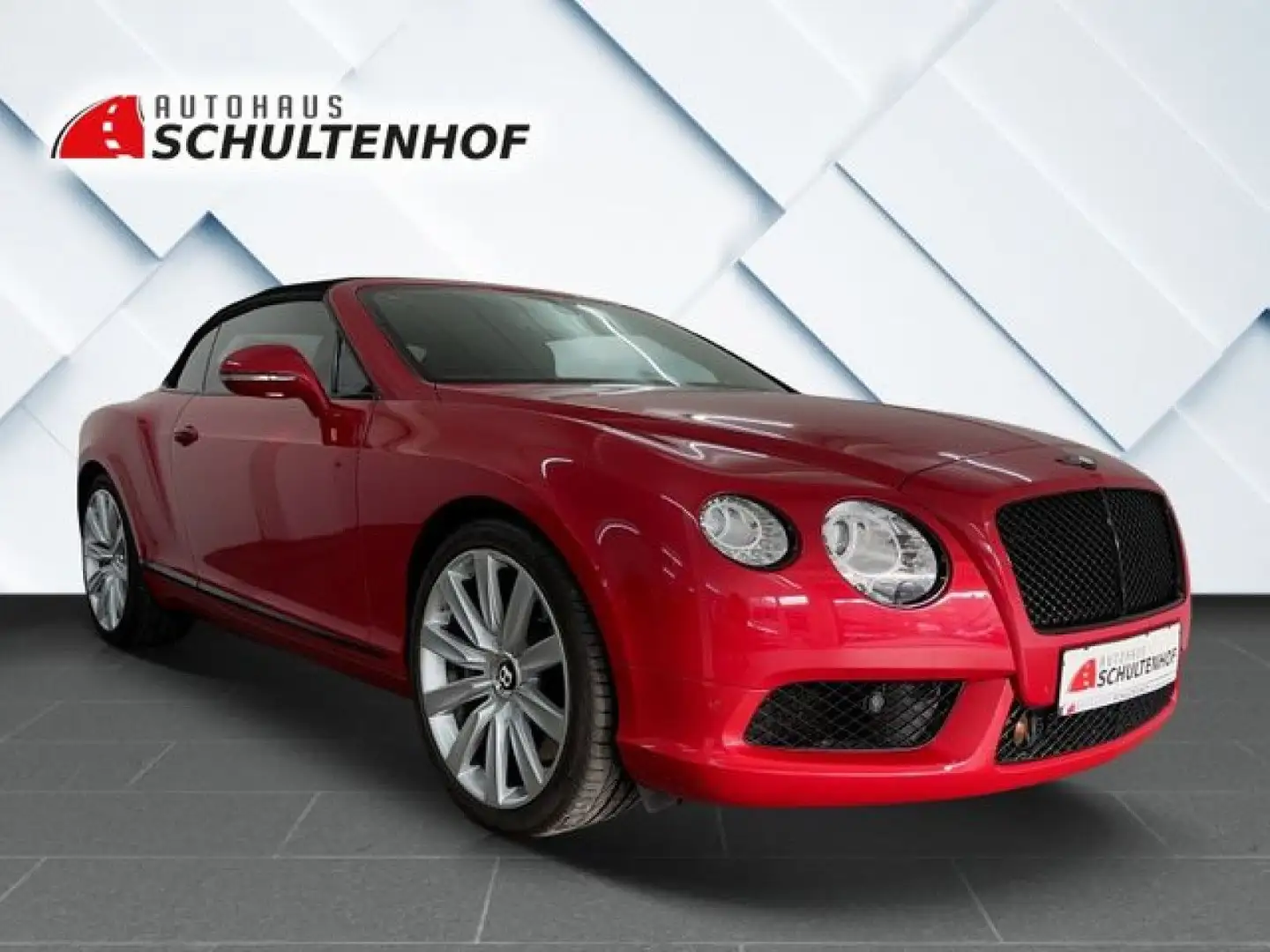 Bentley Continental GTC 4.0 V8*CABRIO*LUFT*ACC* Червоний - 1