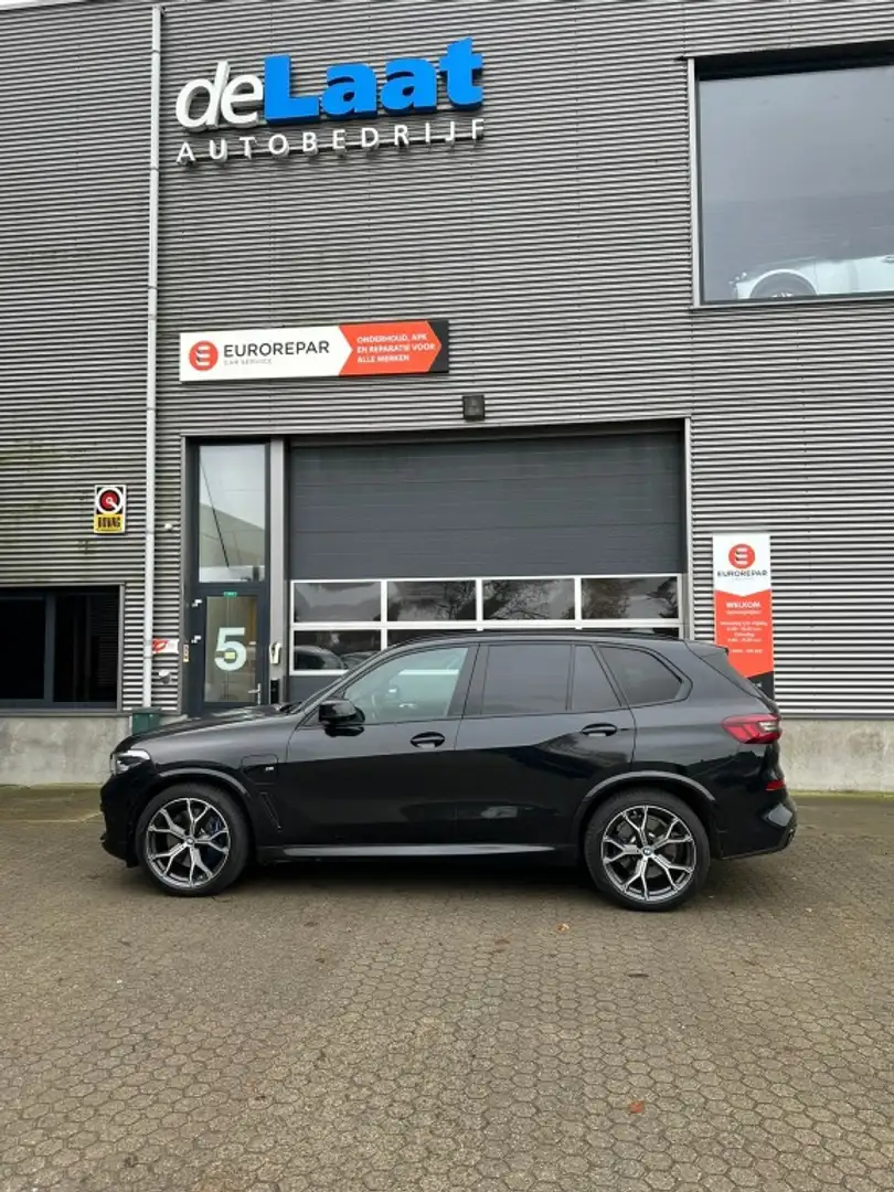 BMW X5 45E, M pakket, stuur/stoelverw.Nav. 21Inch,elec.Tr Zwart - 1