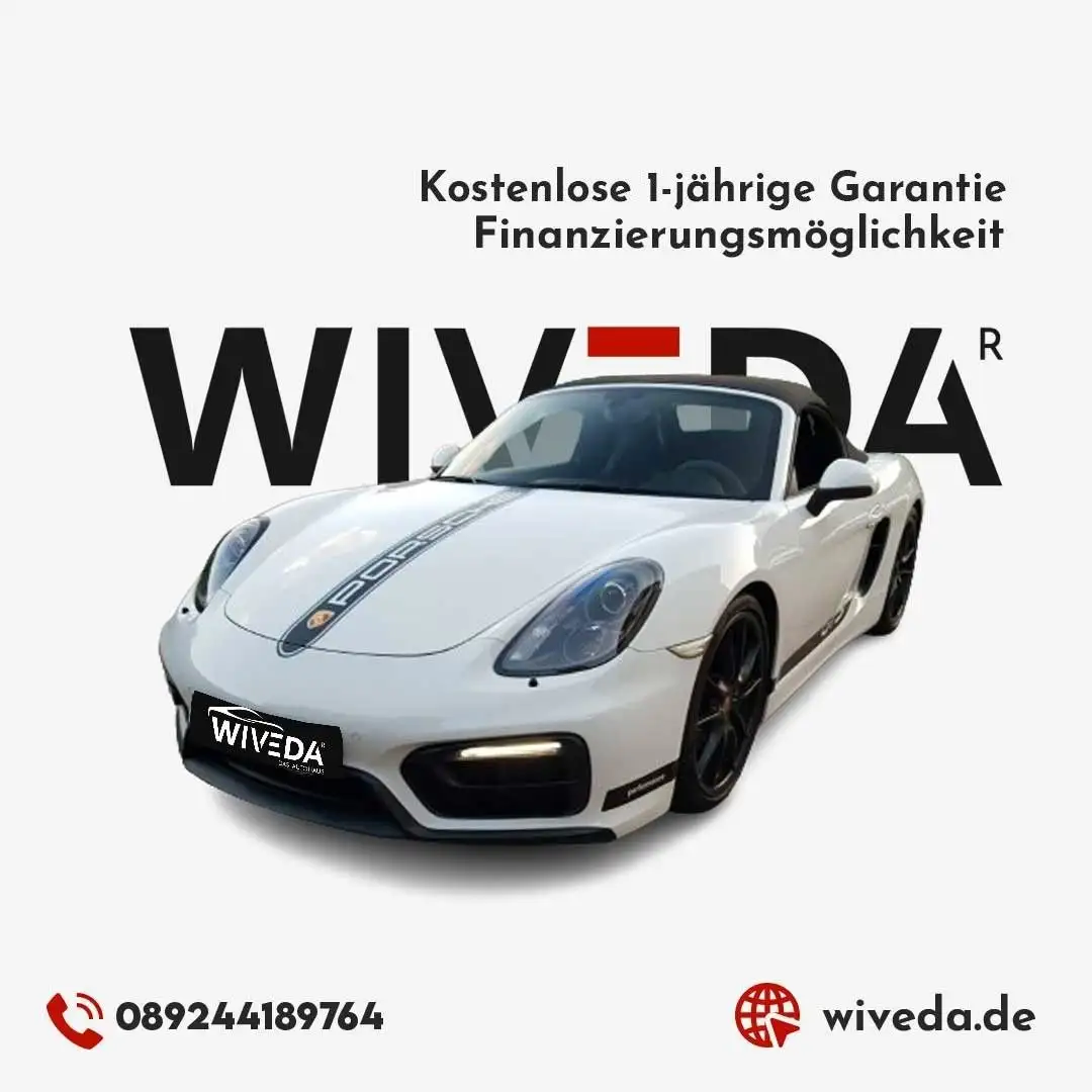 Porsche Boxster GTS Cabrio PDK ~XENON~NAVI~59800KM White - 1