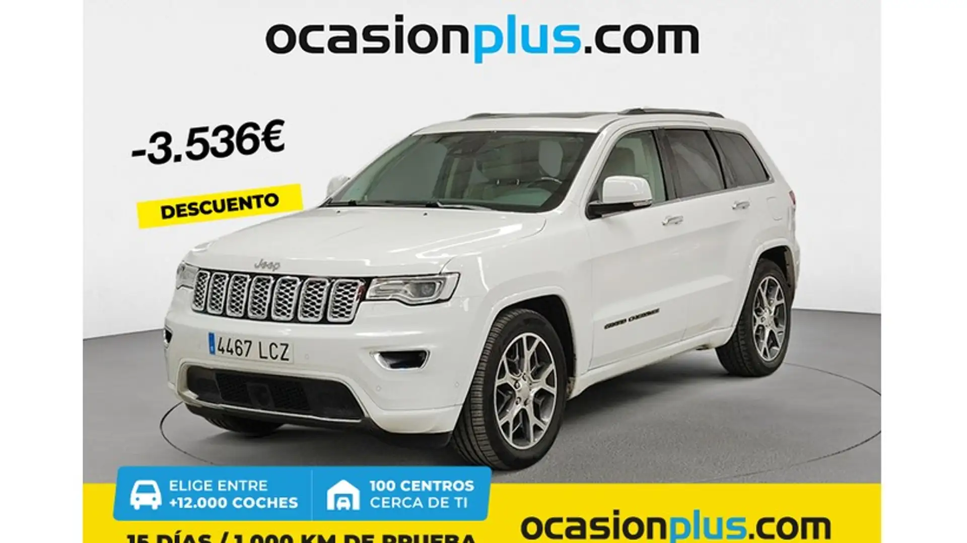 Jeep Grand Cherokee 3.0 Multijet Overland Aut. 184kW Blanco - 1