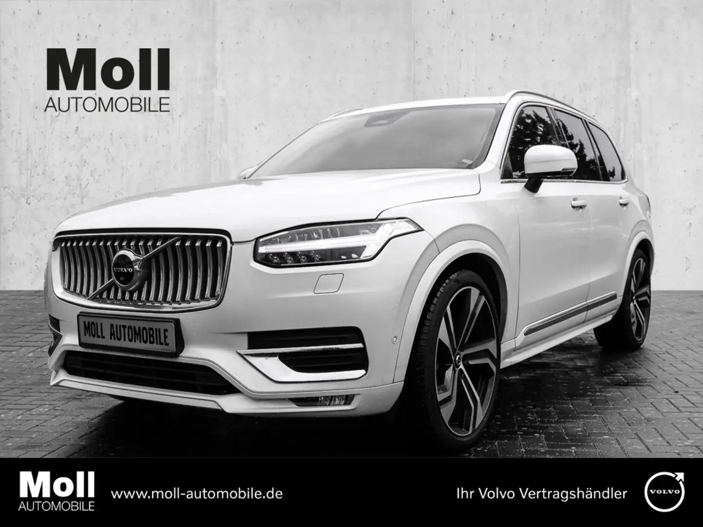 Volvo XC90 Plus Bright AWD B5 Diesel EU6d 7-Sitzer Allrad AD Weiß - 1