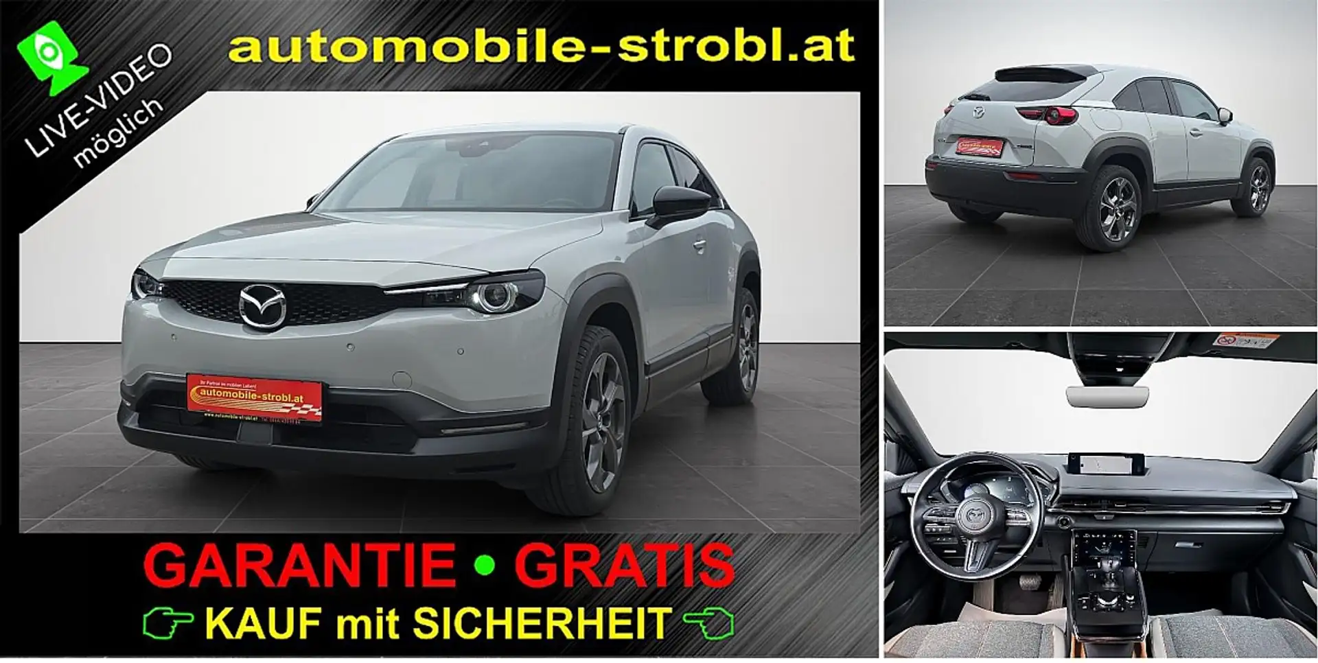 Mazda MX-30 GTE+ Prem. Mod. Tech *Bose*Memory*LED*GARANTIE* Weiß - 1