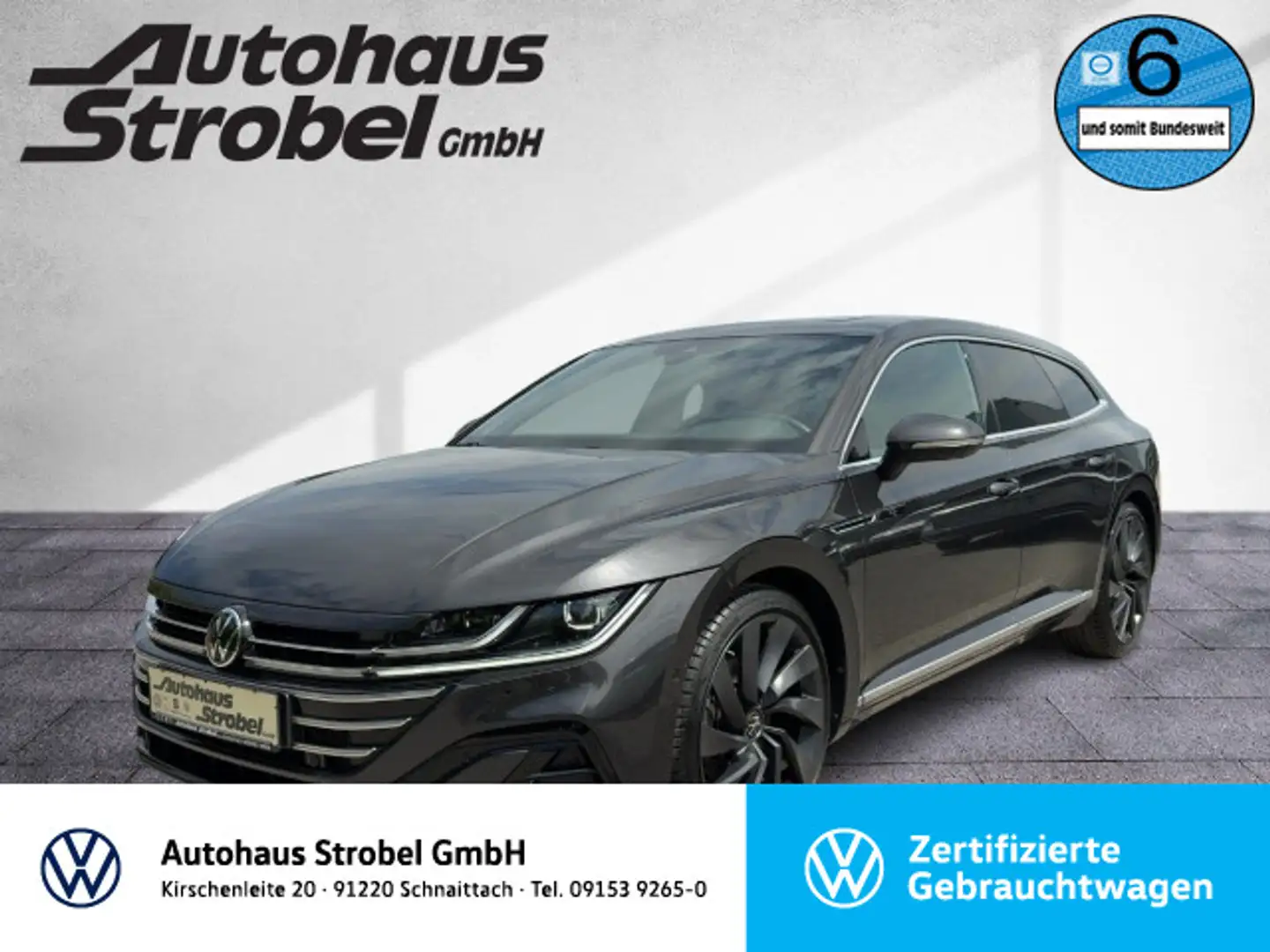 Volkswagen Arteon Arteon Shootingbrake 2.0 TDI DSG R-Line ab 1,99% Grau - 1
