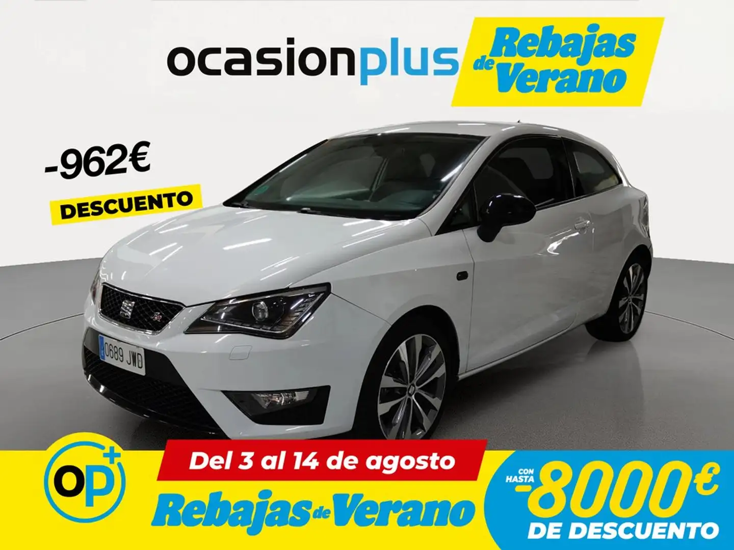 SEAT Ibiza SC 1.0 EcoTSI S&S FR Ultimate 110 Blanco - 1