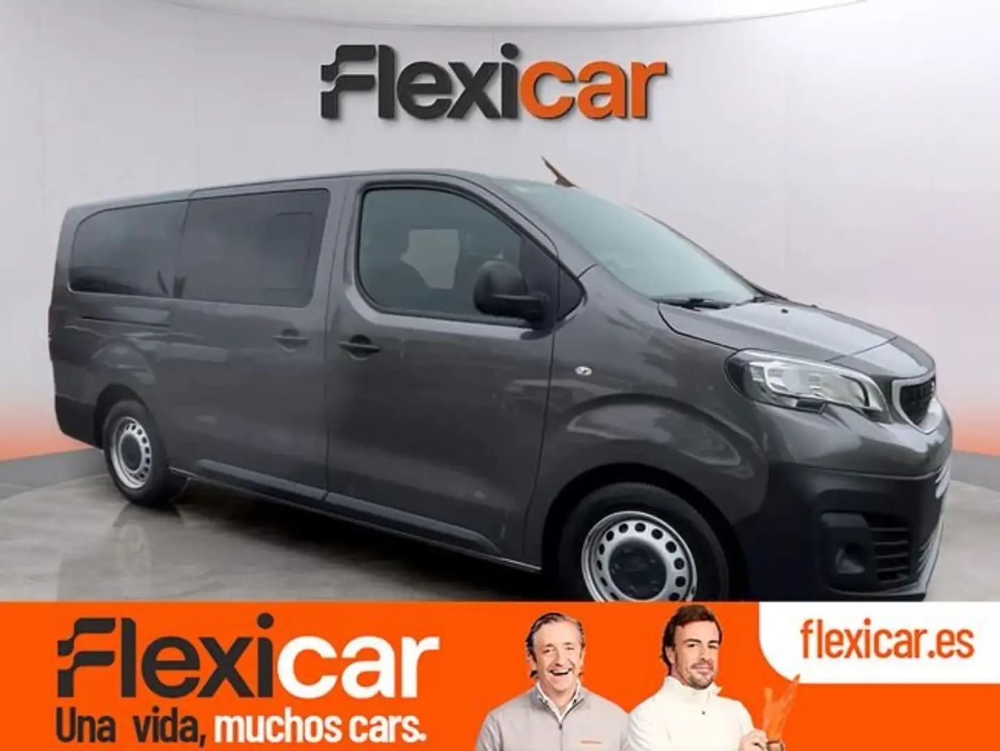 Peugeot Expert +COMBI+BLUEHDI+150+MAN+S%26S+6+vel.+LONG Gris - 1
