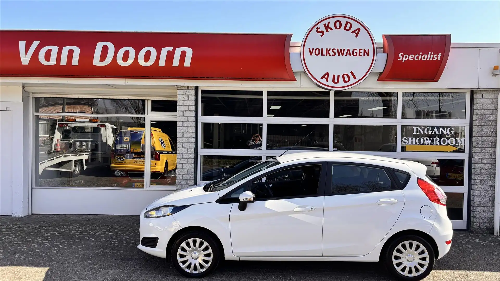 Ford Fiesta 1.0 65PK 5D S/S Style Blanc - 2