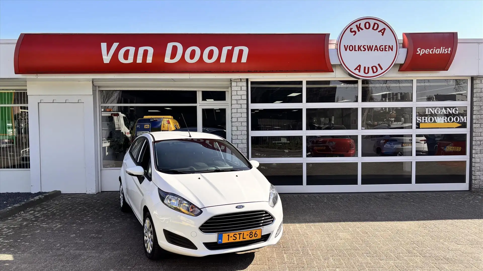 Ford Fiesta 1.0 65PK 5D S/S Style Blanc - 1