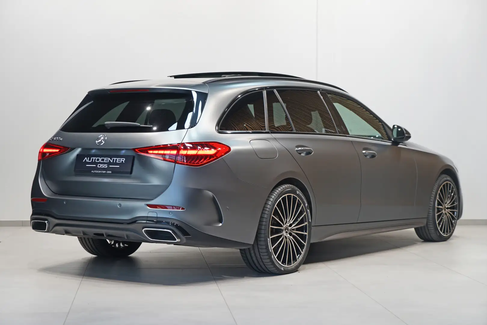 Mercedes-Benz C 300 Estate e AMG ✅ MAGNO ✅ 19" ✅ MEMORY ✅ PANO ✅ HEAD- Grijs - 2