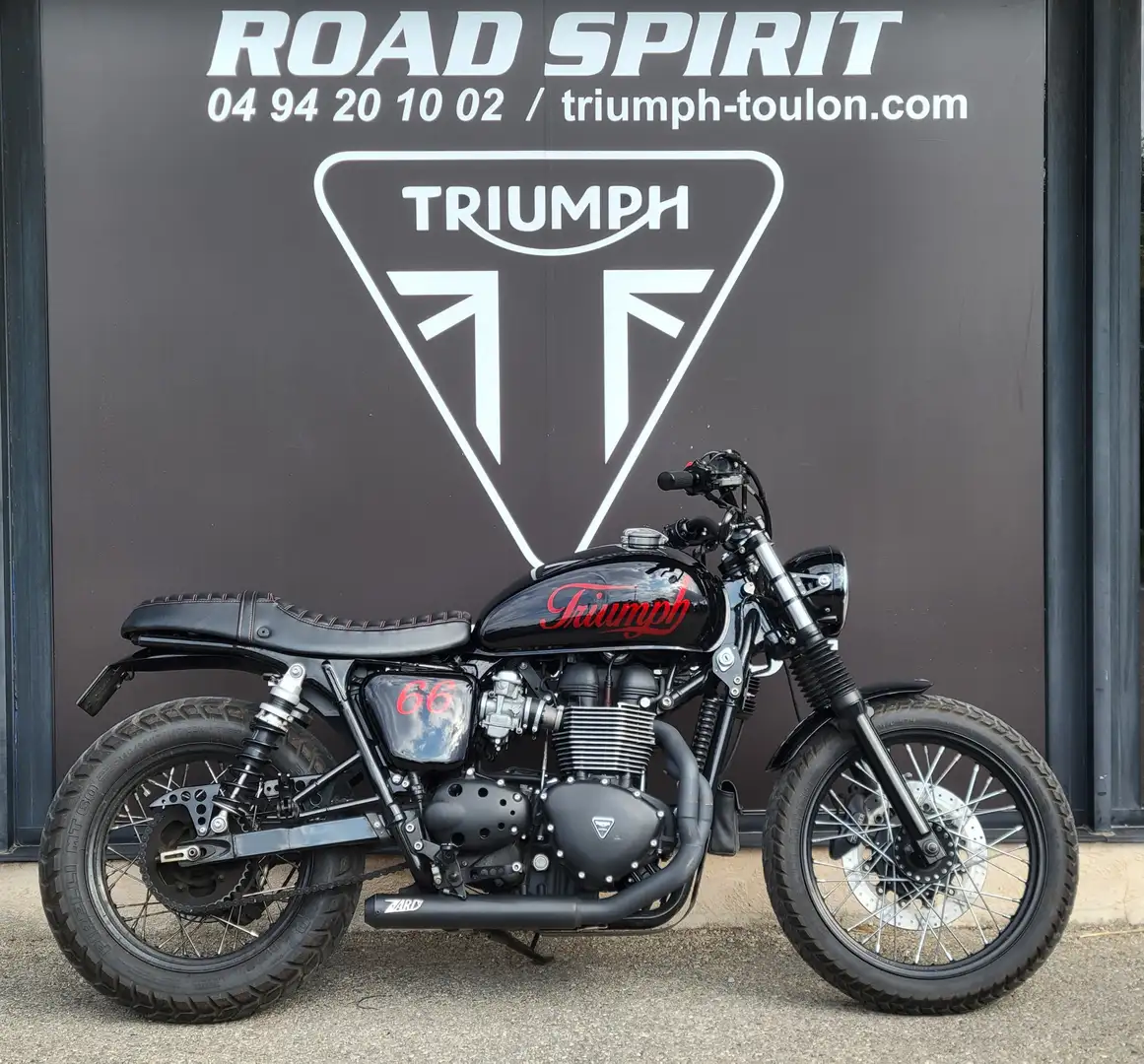 Triumph Bonneville T100 Negro - 1