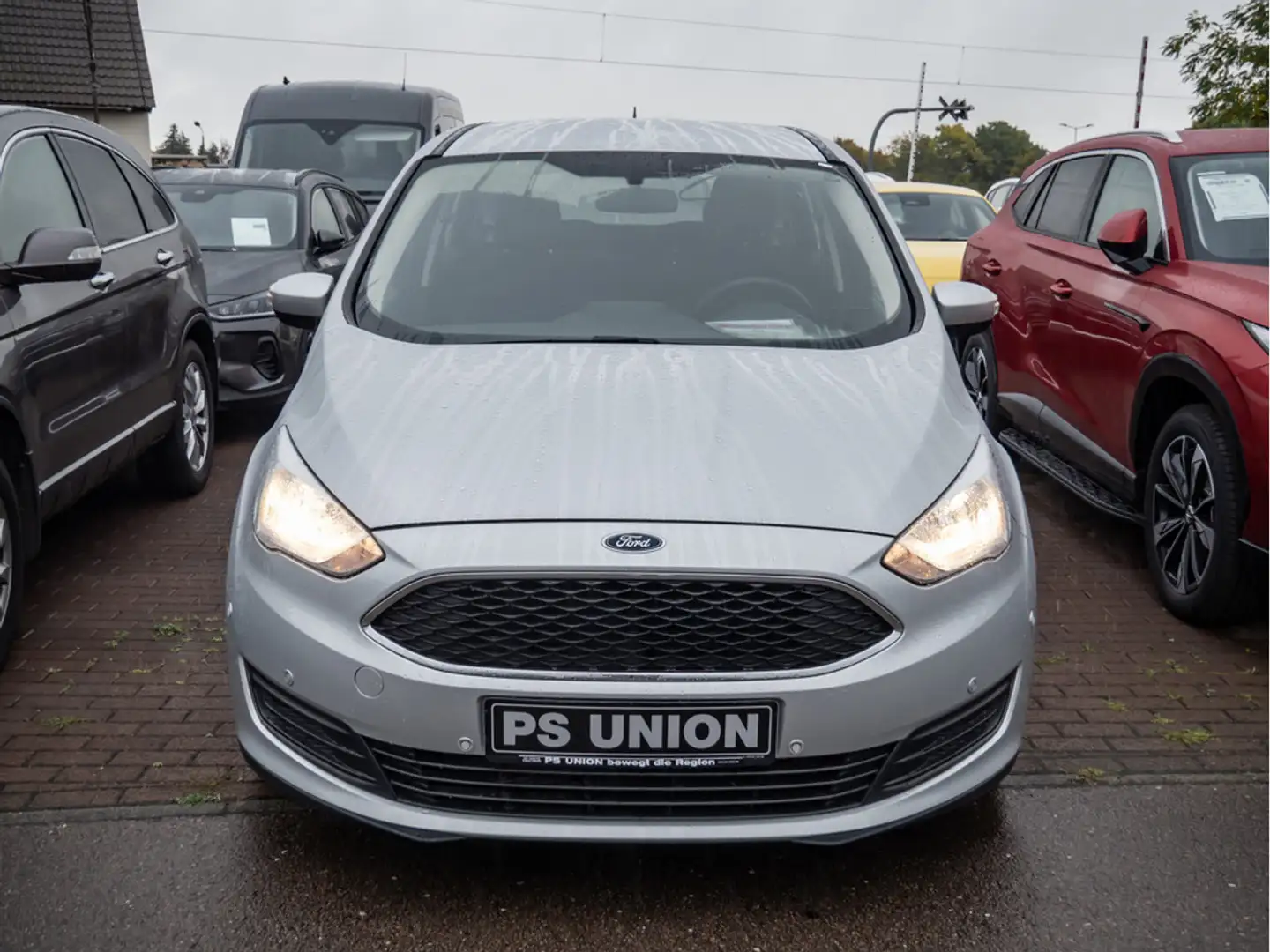 Ford C-Max 1.0 EcoBoost Grand Trend Allwetter/elektrische Heckklappe Silber - 2