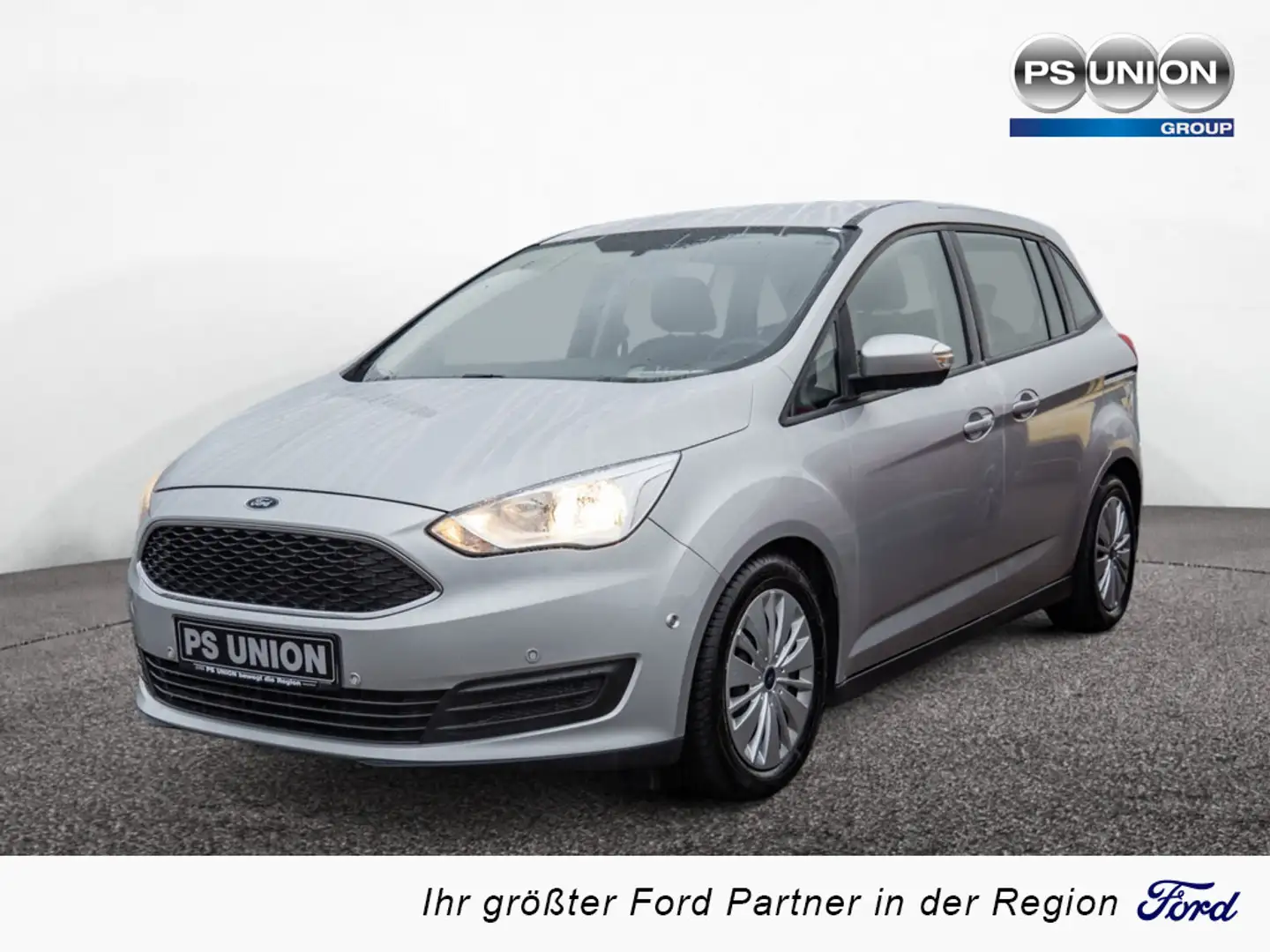 Ford C-Max 1.0 EcoBoost Grand Trend Allwetter/elektrische Heckklappe Silber - 1