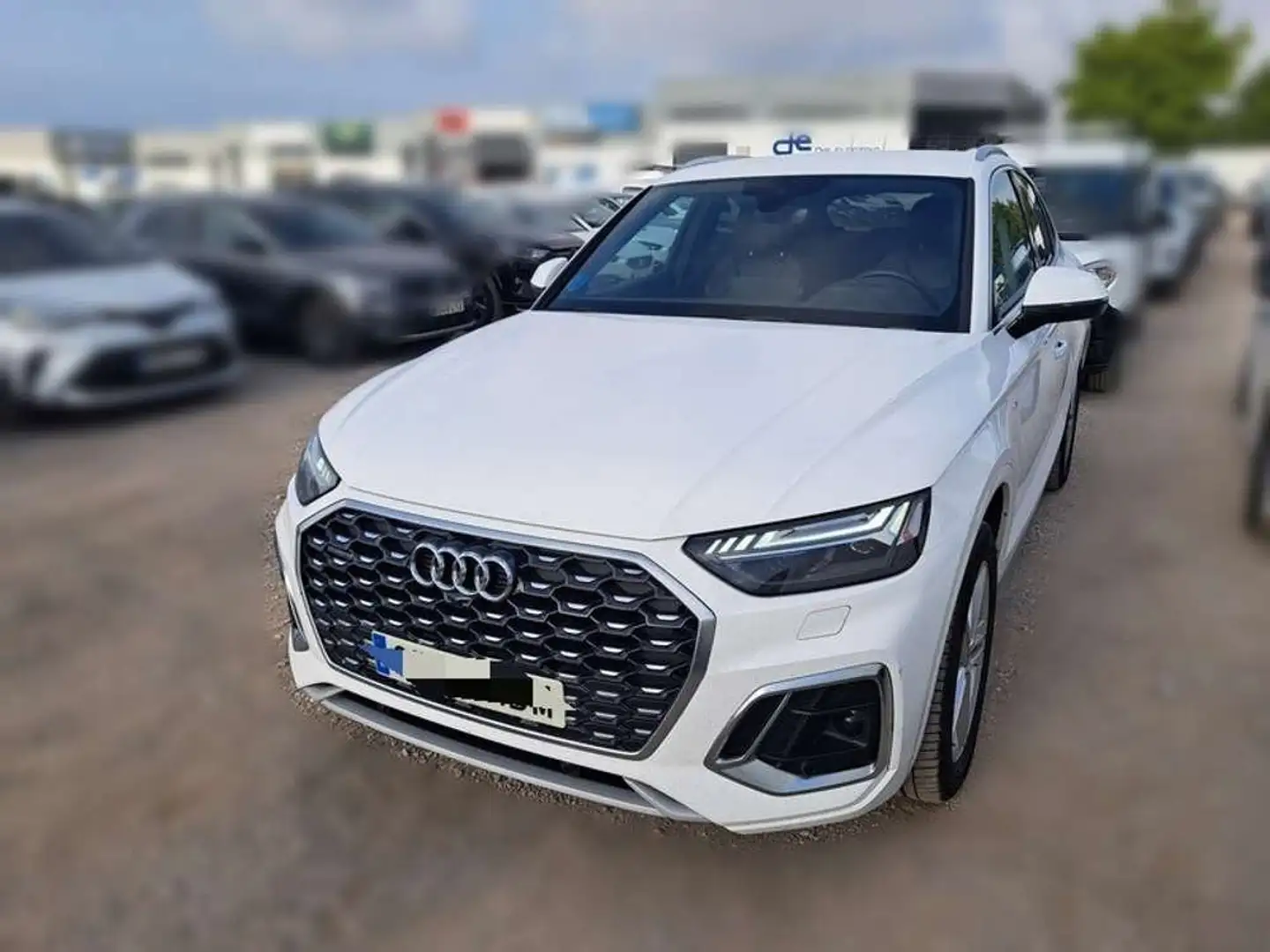 Audi Q5 40 TDI quattro-ultra S line S tronic 150kW Blanco - 2