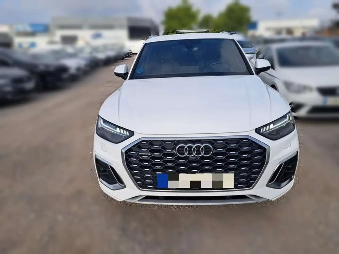 Audi Q5 40 TDI quattro-ultra S line S tronic 150kW Blanco - 1