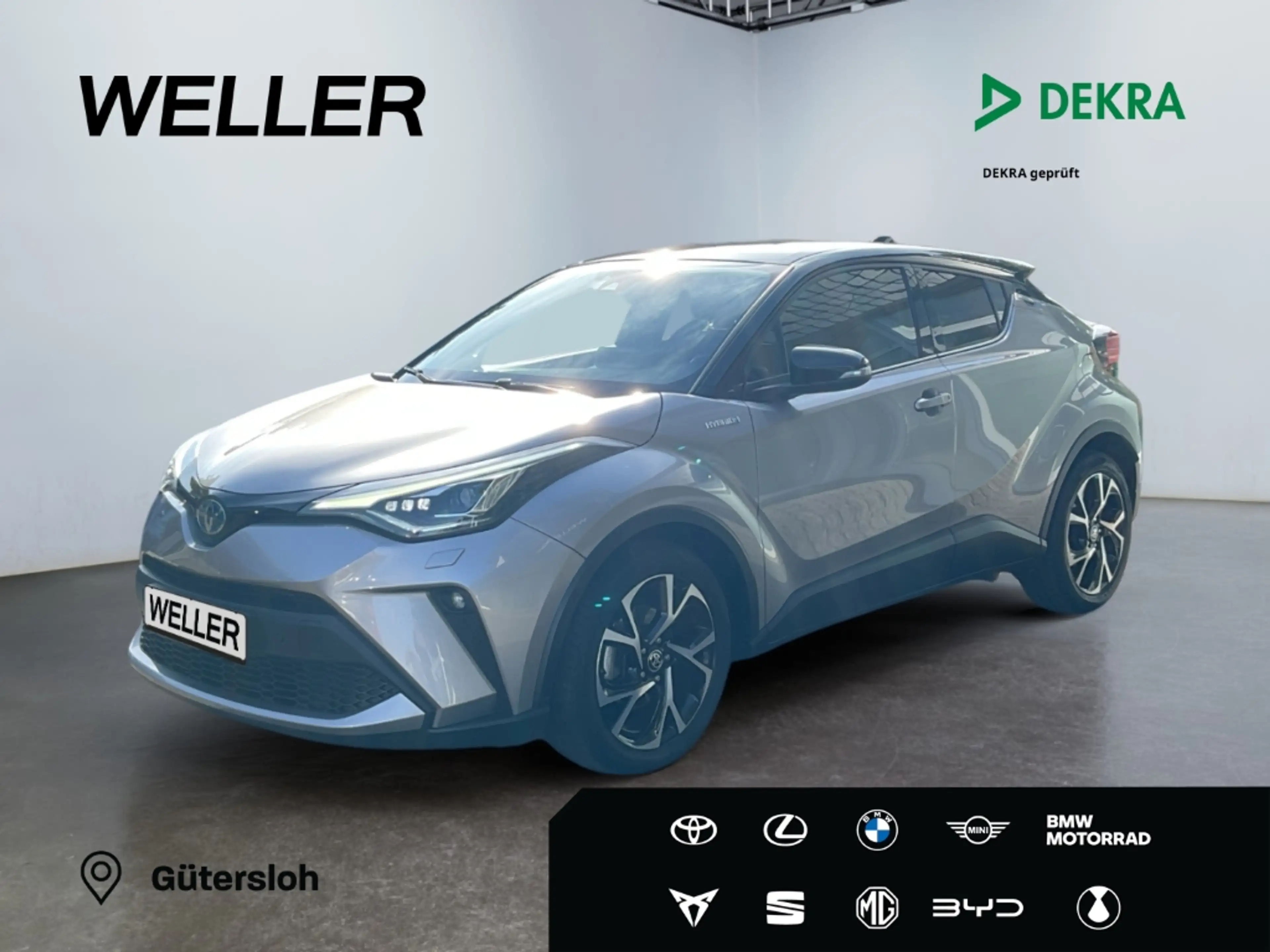Toyota C-HR Hybrid Team D LED Kamera SHZ BLIS DAB