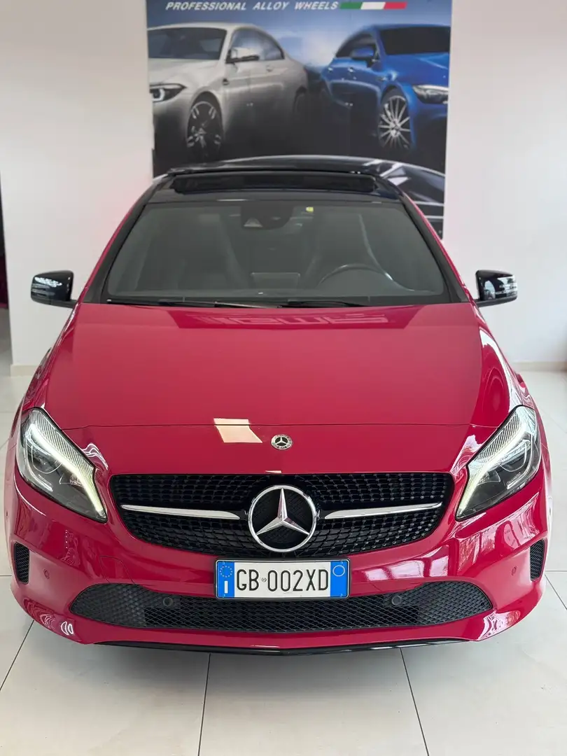 Mercedes-Benz A 180 Classe A - W176 d Premium auto my17 Rouge - 2