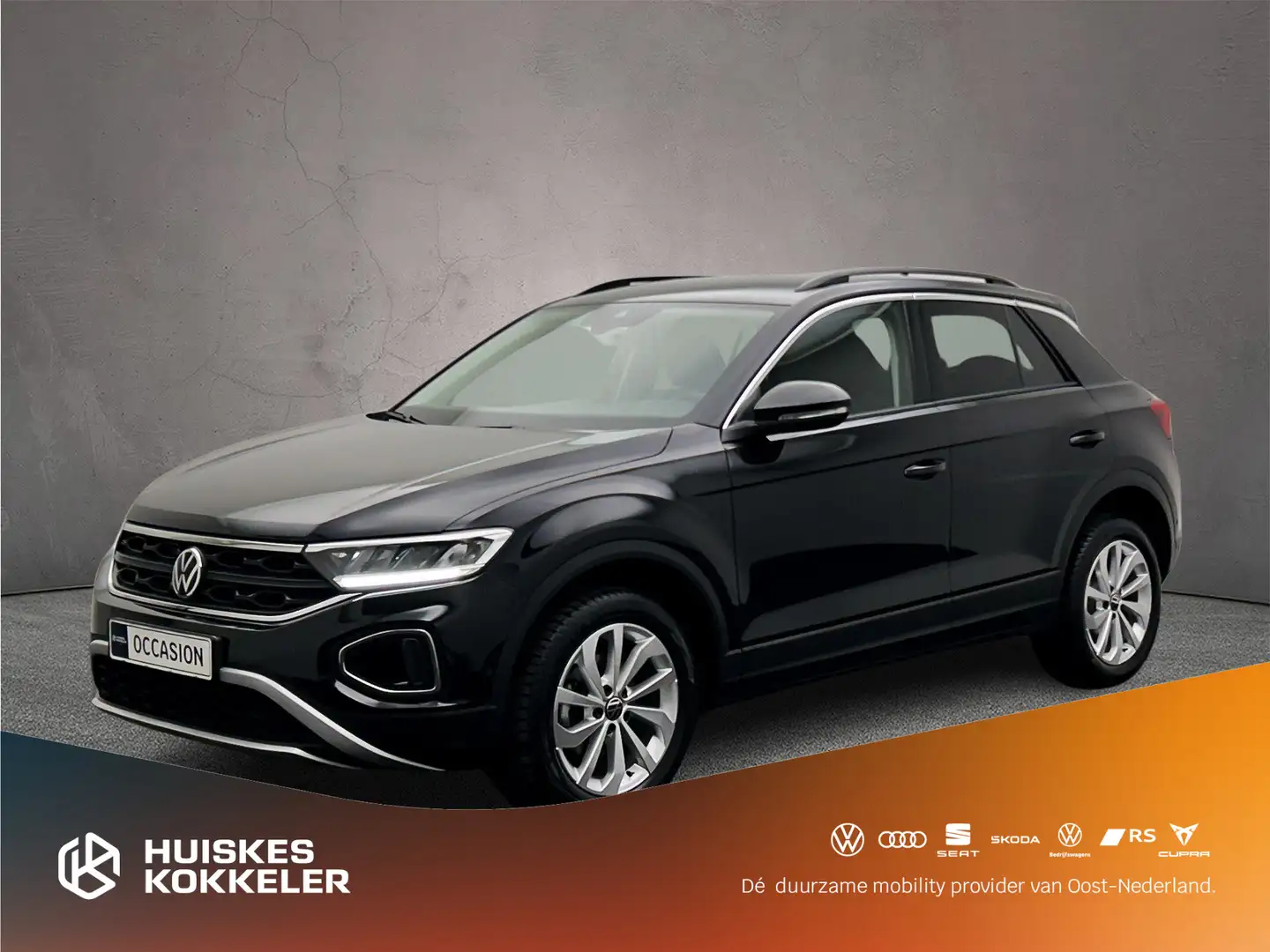 Volkswagen T-Roc Life Edition 1.0 TSI 115pk Adaptive cruise control Noir - 1