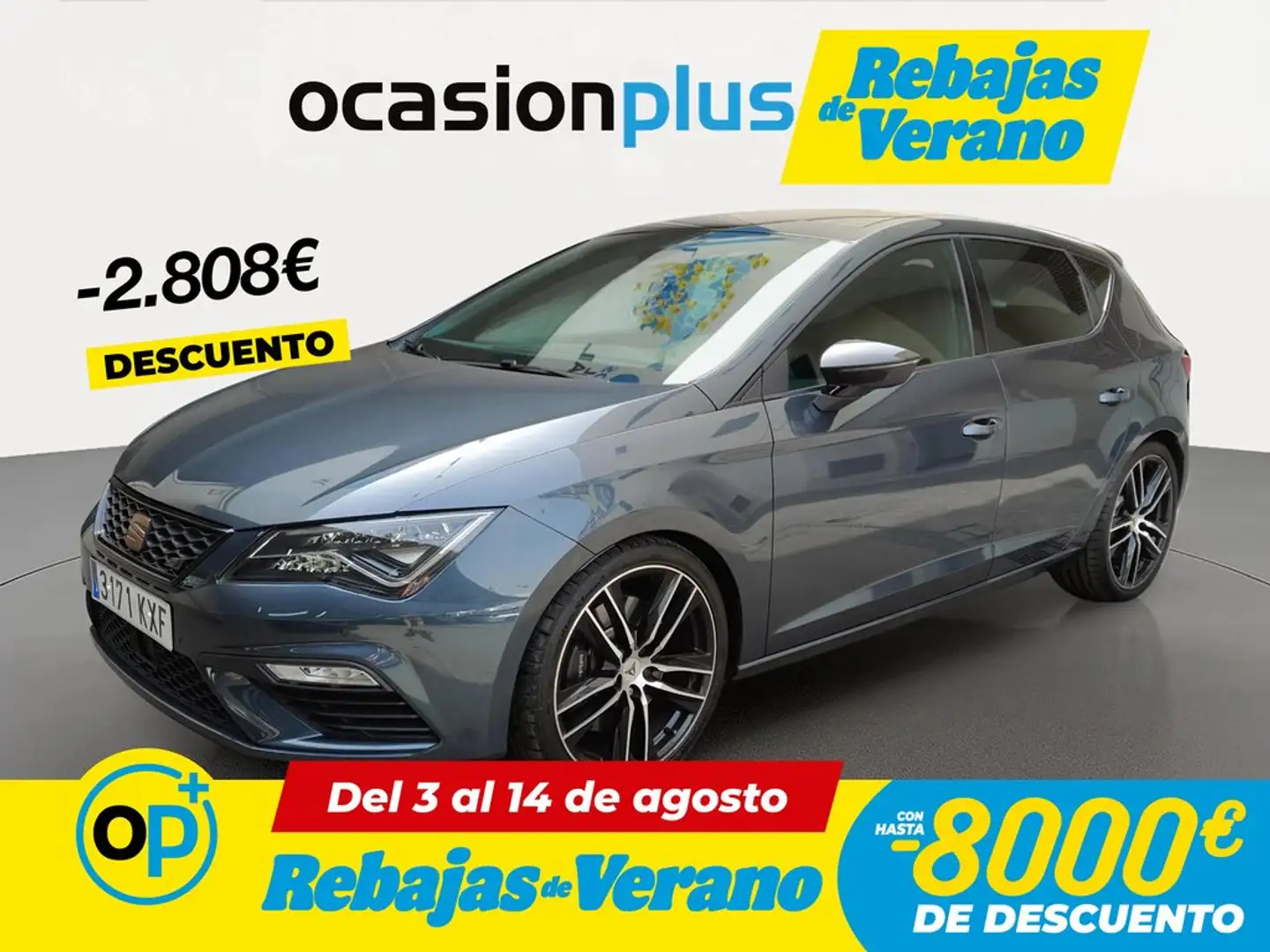 SEAT Leon 2.0 TSI S&S DSG7 Cupra 290 Gris - 1