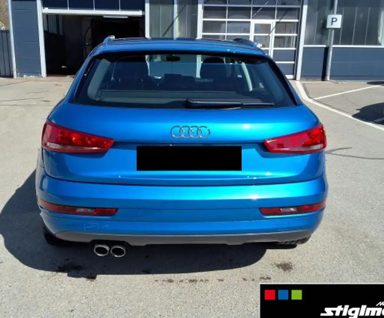 Audi Q3 sport 1.4 TFSI S-tronic KLIMA+TEMPOMAT+XENON Bleu - 2
