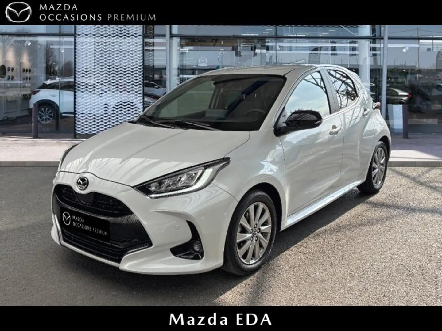 Mazda 2 1.5 Hybrid 116ch Select Weiß - 1