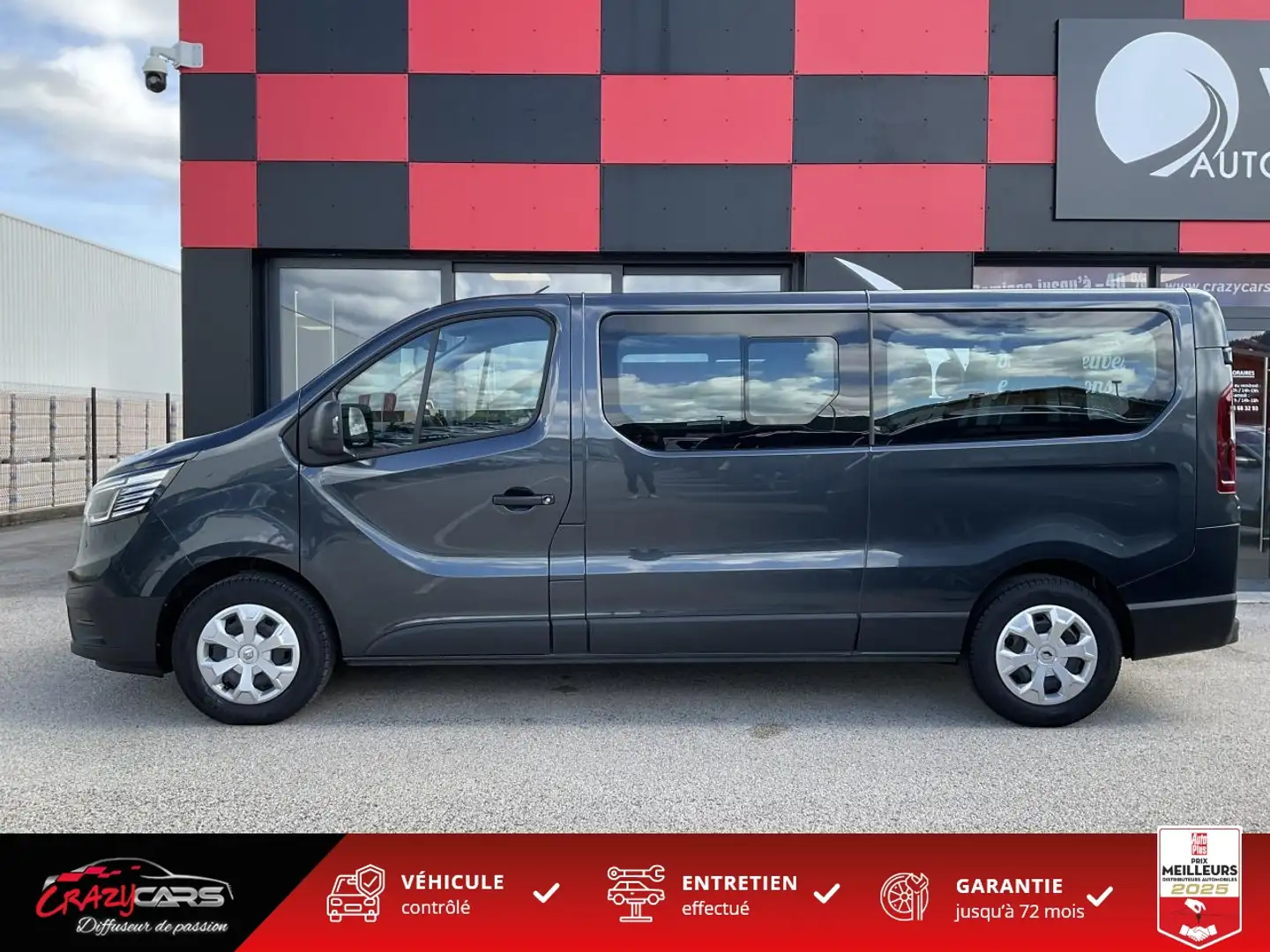 Renault Trafic L2H1 2.0 Energy dCi 150 Zen Carplay - TVA RECUPERA Gris - 2