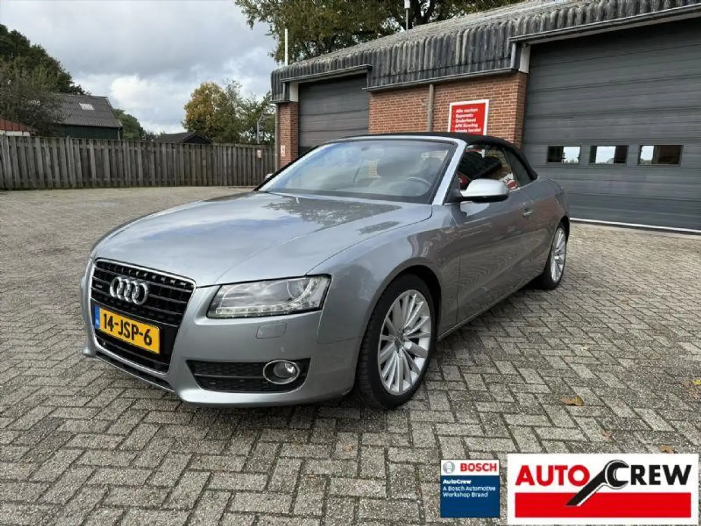 Audi A5 3.2 FSI V6! CABRIO QUATTRO S-TRONIC Speciale uitla Grijs - 1
