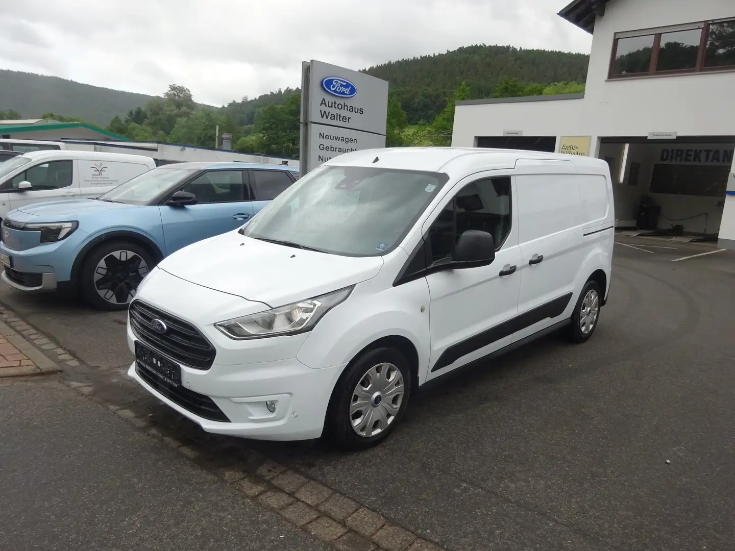 Ford Transit Connect Kasten lang Trend AHK 2 Schiebetüren Blanco - 1