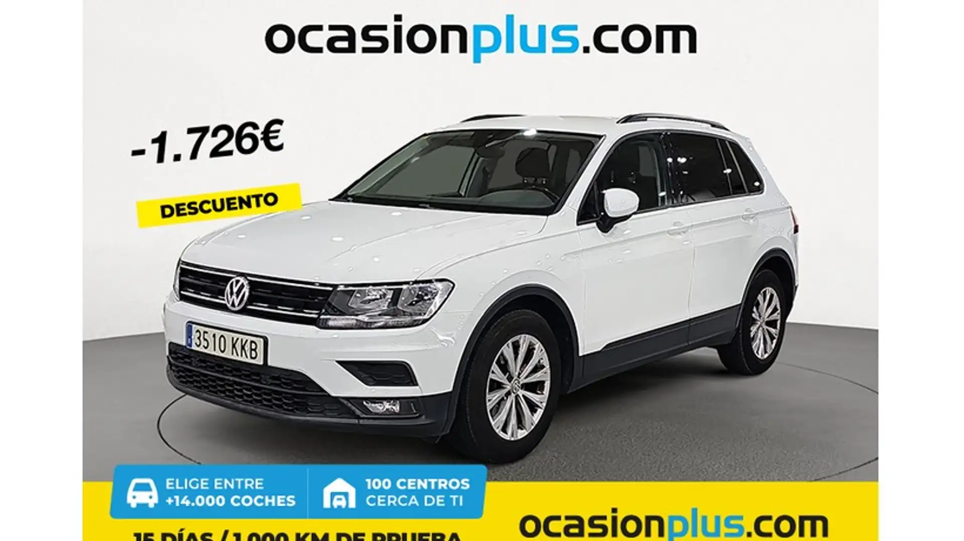 Volkswagen Tiguan 1.4 TSI Edition 92kW Blanco - 1