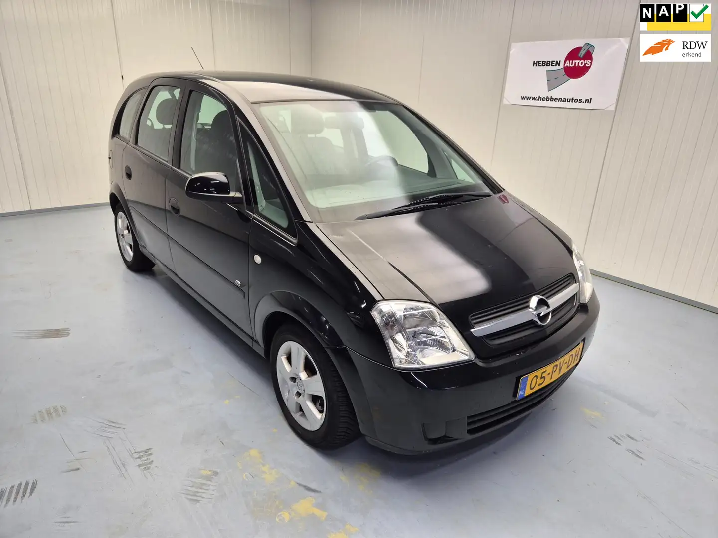 Opel Meriva 1.6-16V Maxx Cool Airco Cruise Control Trekhaak Al Černá - 1