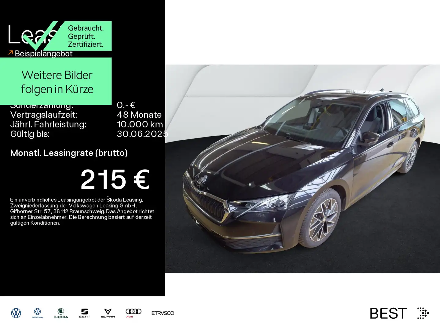 Skoda Octavia Combi 1.5 TSI SELECTION*MATRIX*NAVI*KLIM Schwarz - 1